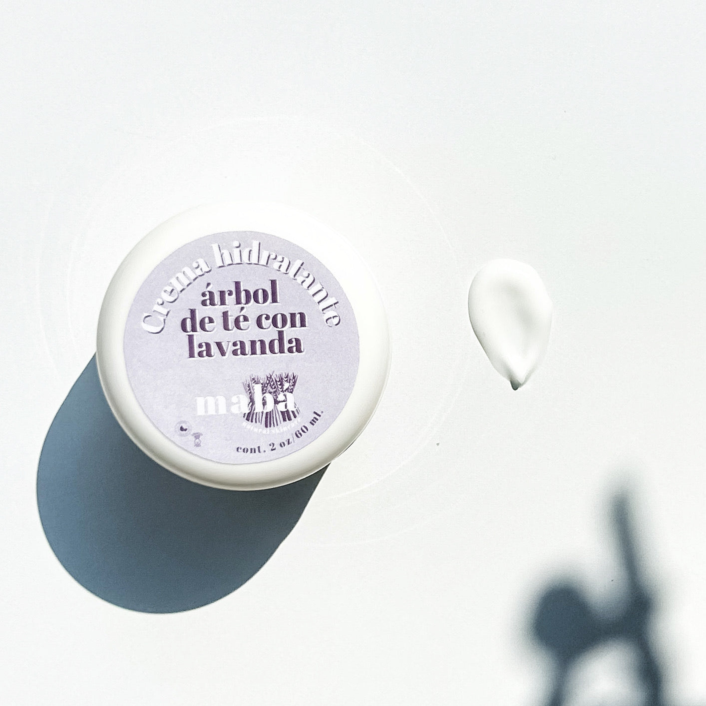 Crema árbol de té con lavanda